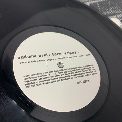 1995 Underworld Born Slippy Telematic UK 12” Single