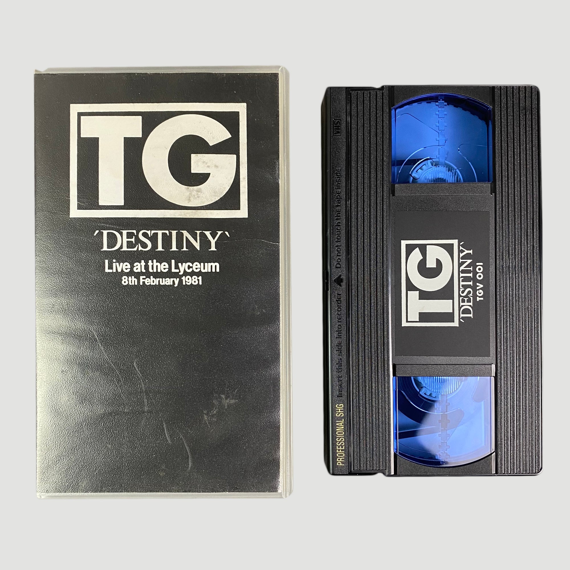 1990 Throbbing Gristle 'Destiny (Live At The Lyceum 8th February 1981)' VHS