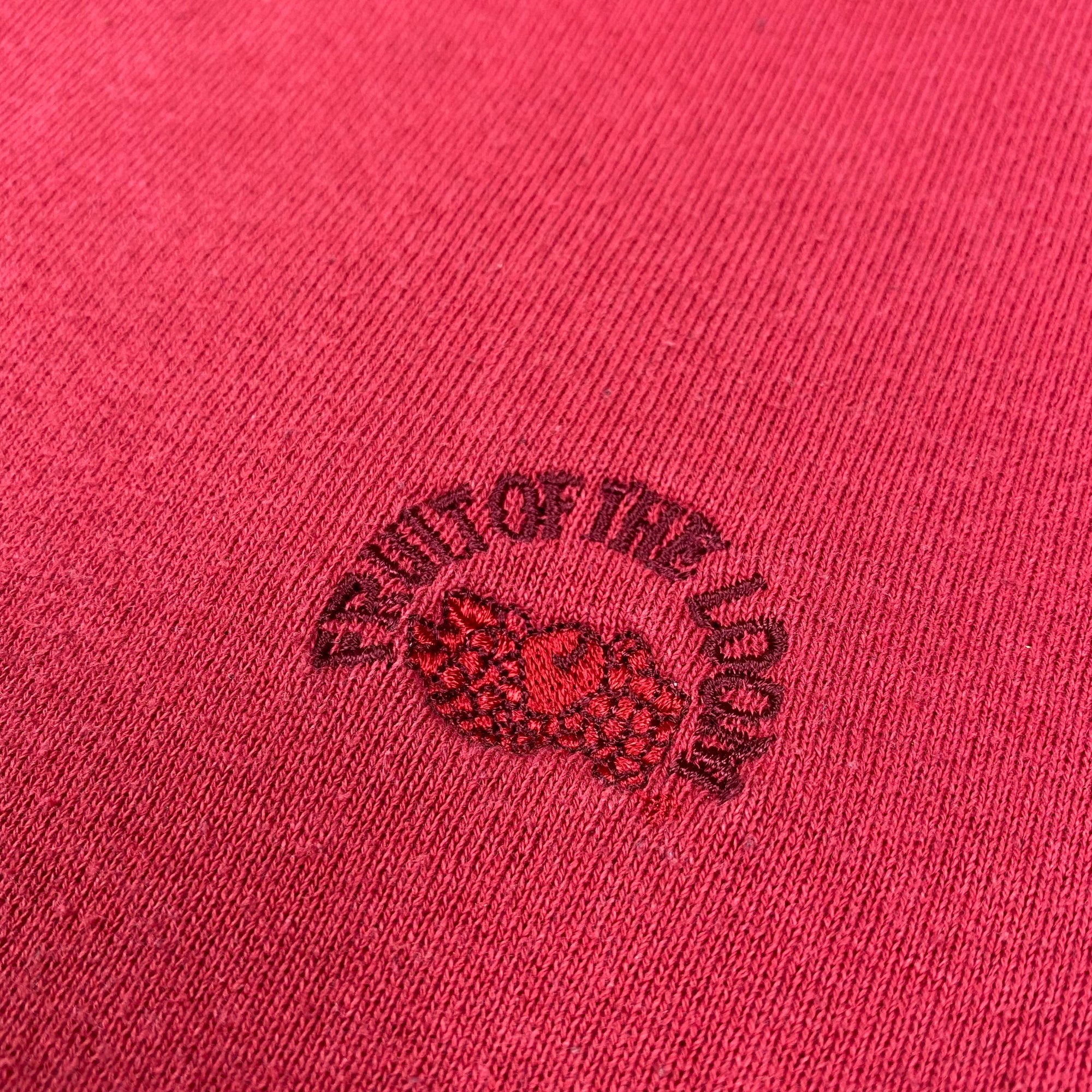 90's Fruit of the Loom Red Sweatshirt