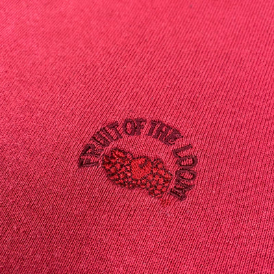 90's Fruit of the Loom Red Sweatshirt