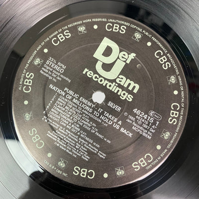 1988 Public Enemy 'It Takes A Nation of Millions..' Vinyl LP