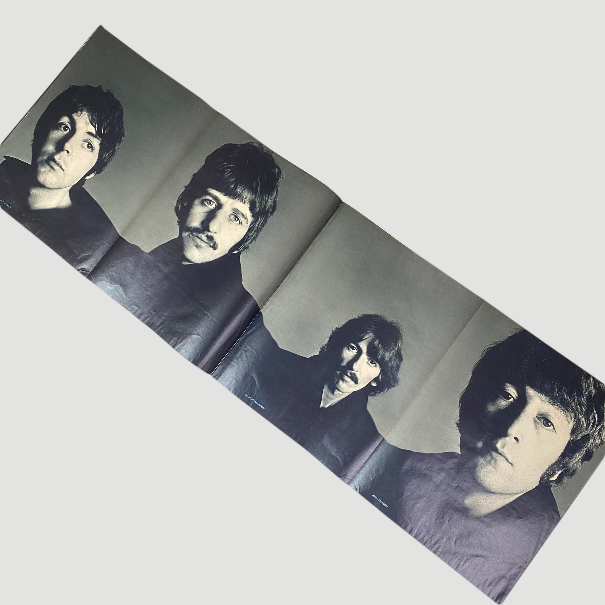 1968 Look Magazine The Beatles & Richard Avedon (with Poster)