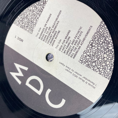 1982 MDC 'Millions Of Dead Cops' LP