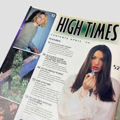 1996 High Times Who Killed Kurt Cobain Issue