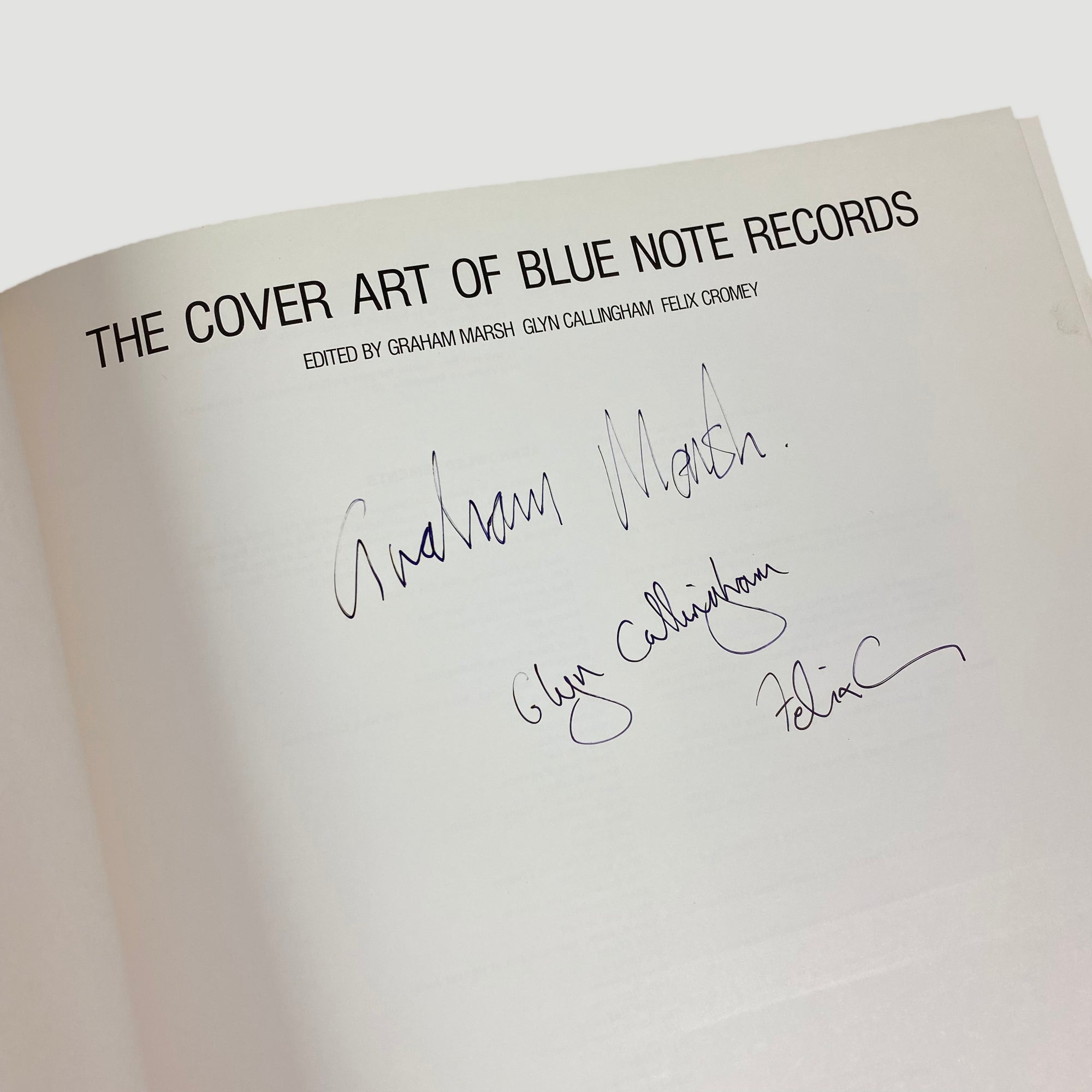 1991 The Cover Art of Blue Note Records (Signed)