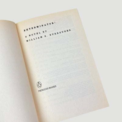 1979 William S. Burroughs 'Exterminator'