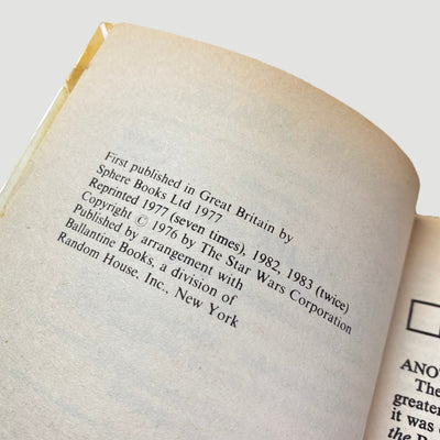 Early 80's Star Wars Novelisation Set