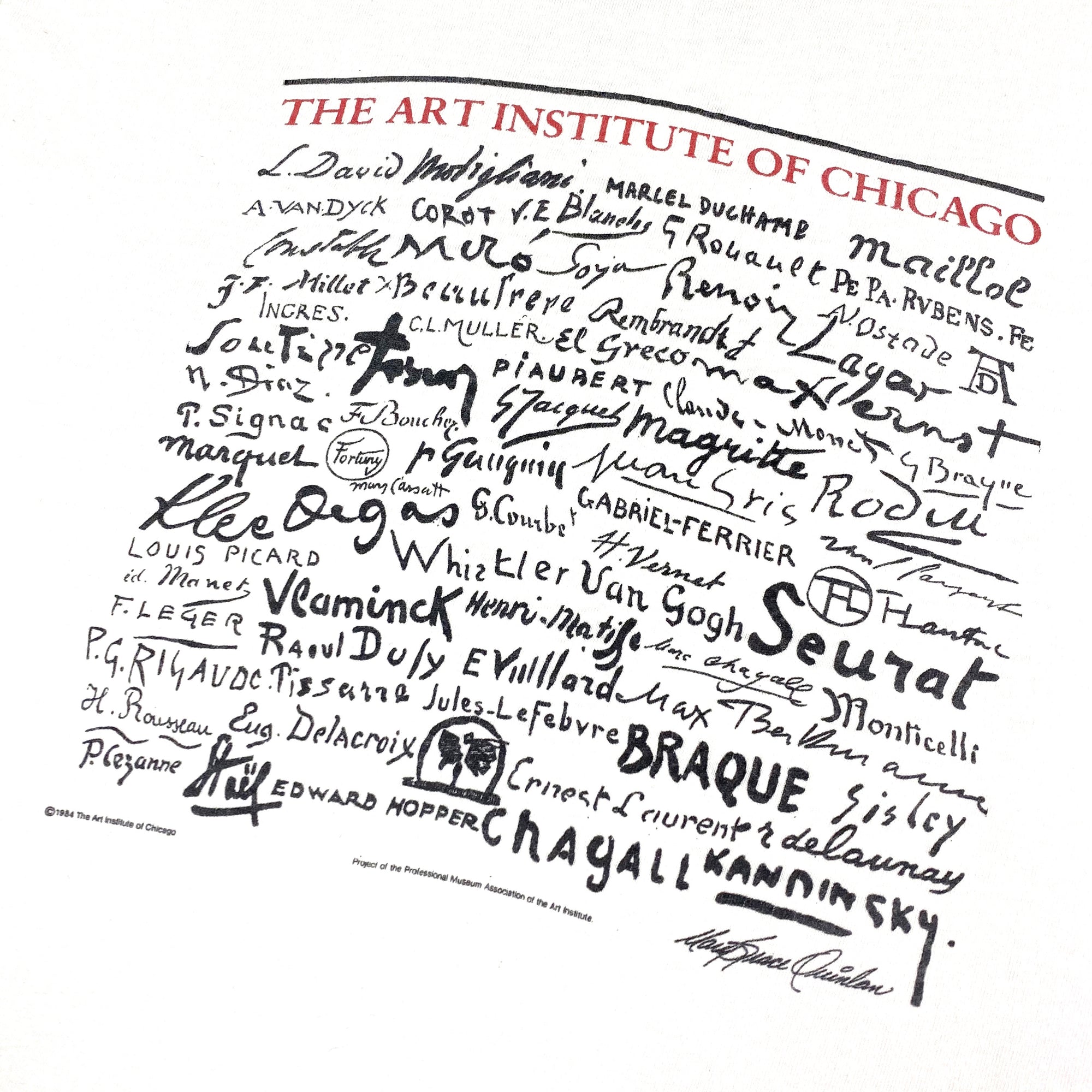 90’s Art Institute Of Chicago T-Shirt