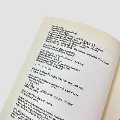 1979 William S. Burroughs 'Exterminator'