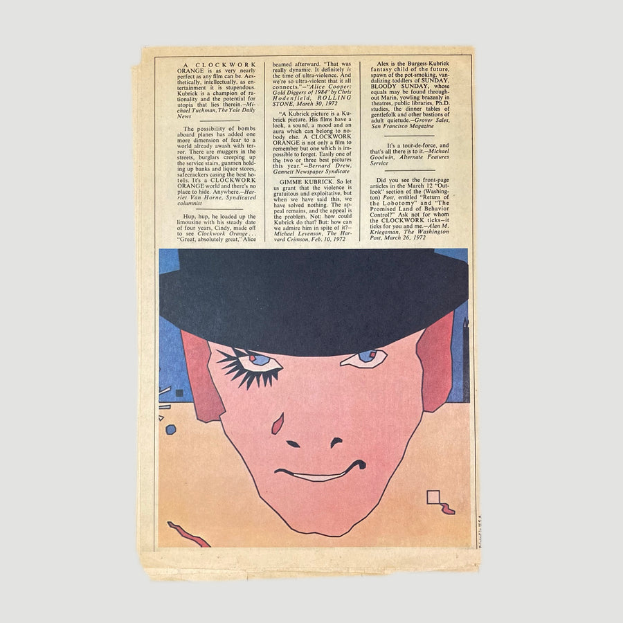 1972 Orange Times Newspaper