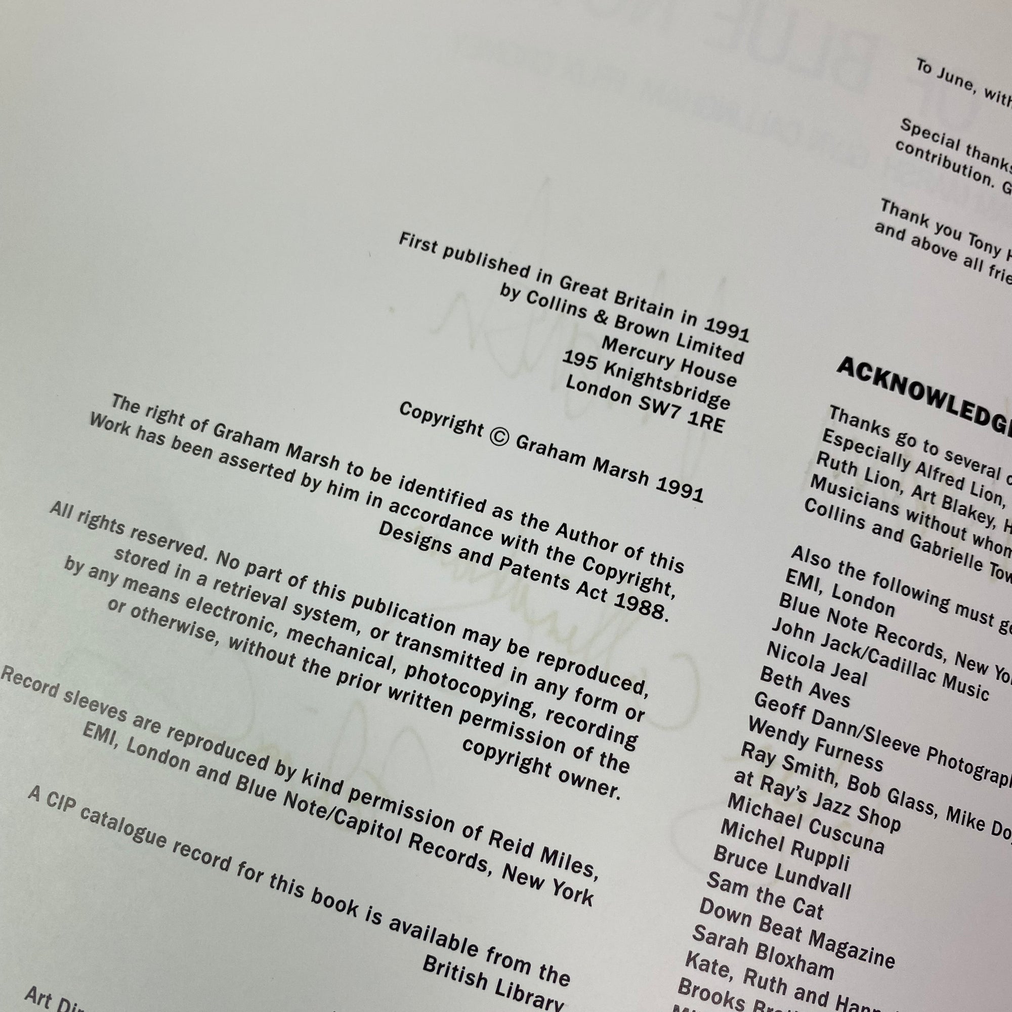 1991 The Cover Art of Blue Note Records (Signed)