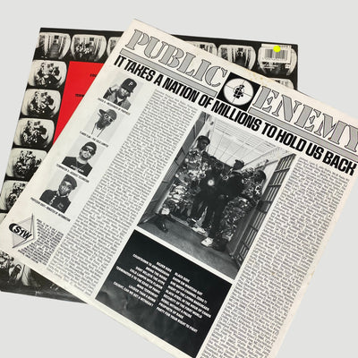 1988 Public Enemy 'It Takes A Nation of Millions..' Vinyl LP