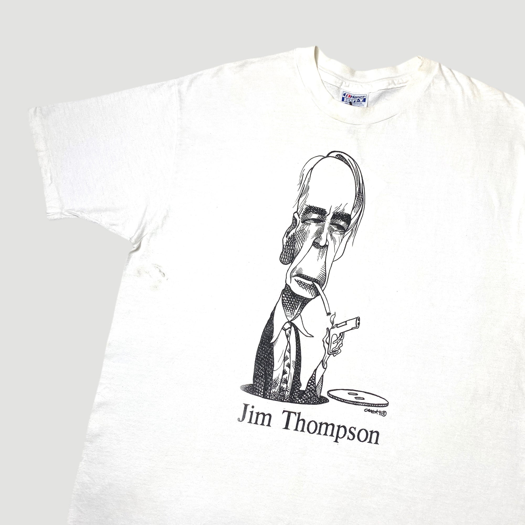 Early 90's Jim Thompson Largely Literary T-Shirt