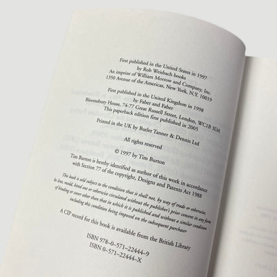 2005 Tim Burton The Melancholy Death of Oyster Boy