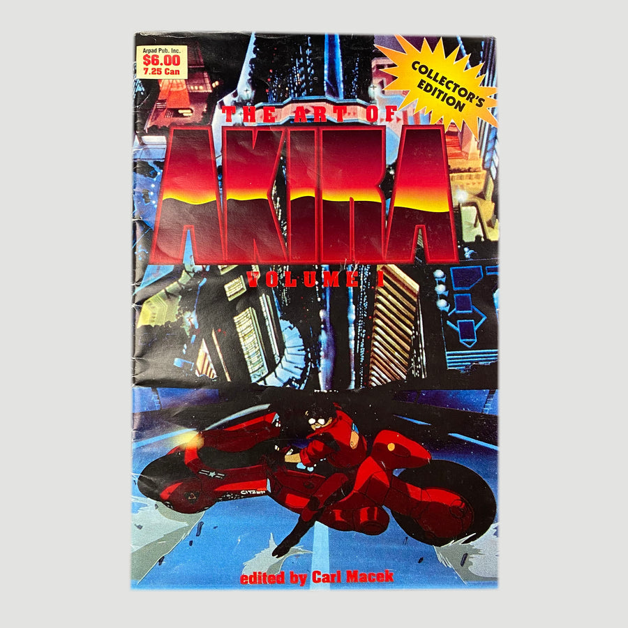 1989 Carl Macek 'The Art Of Akira, Volume 1' Catalogue
