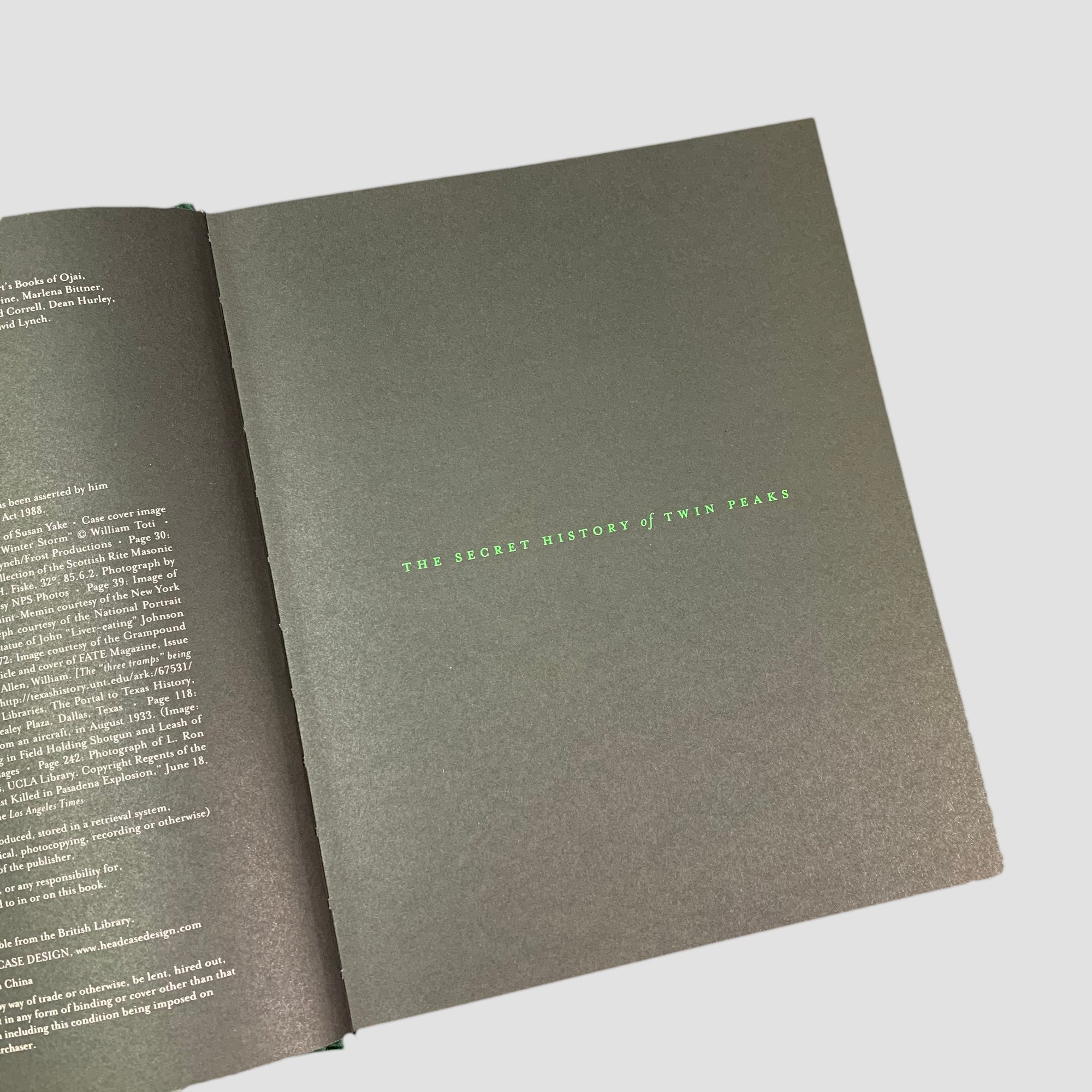 2016 Mark Frost ‘The Secret History of Twin Peaks’ UK 1st Edition