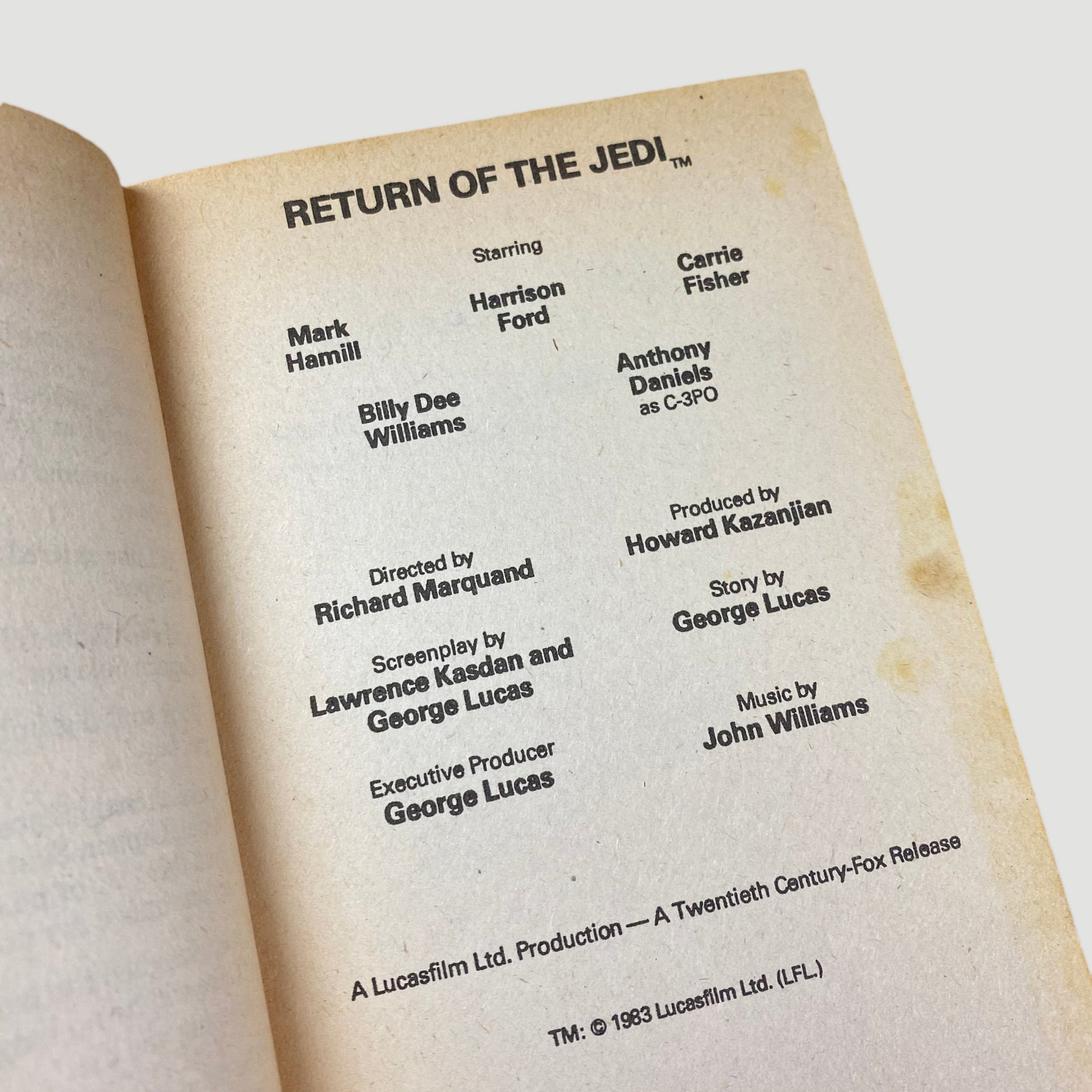 Early 80's Star Wars Novelisation Set