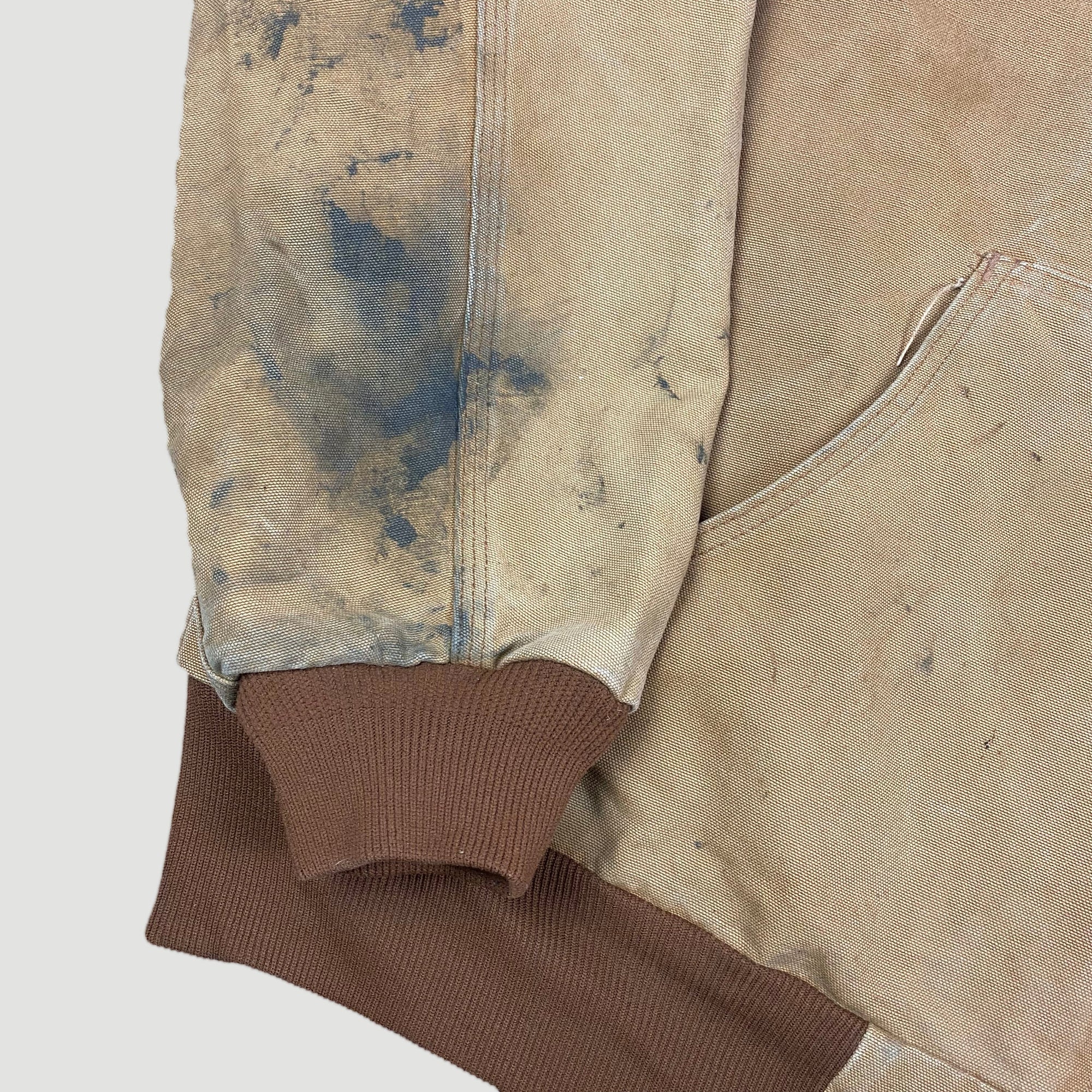 90's Carhartt Hooded Zip Jacket Made in USA