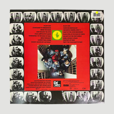 1988 Public Enemy 'It Takes A Nation of Millions..' Vinyl LP