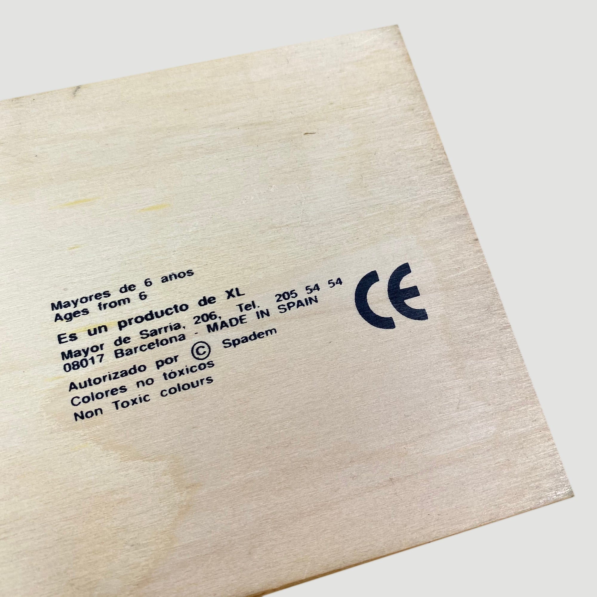 80's Picasso Wooden Domino Set