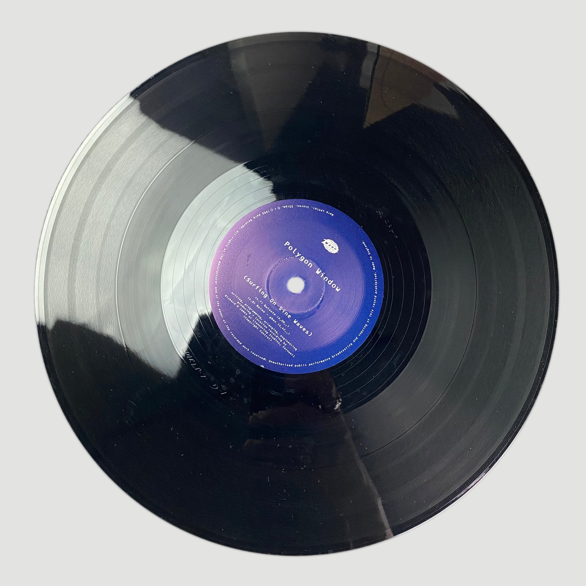 1993 Polygon Window Surfing on Sine Waves 1st UK Press 2LP Gatefold