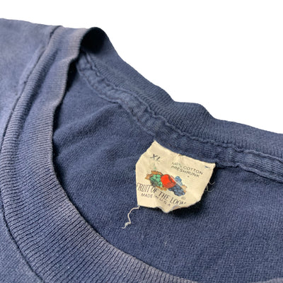 80's Basic Navy Blue Pocket T-Shirt