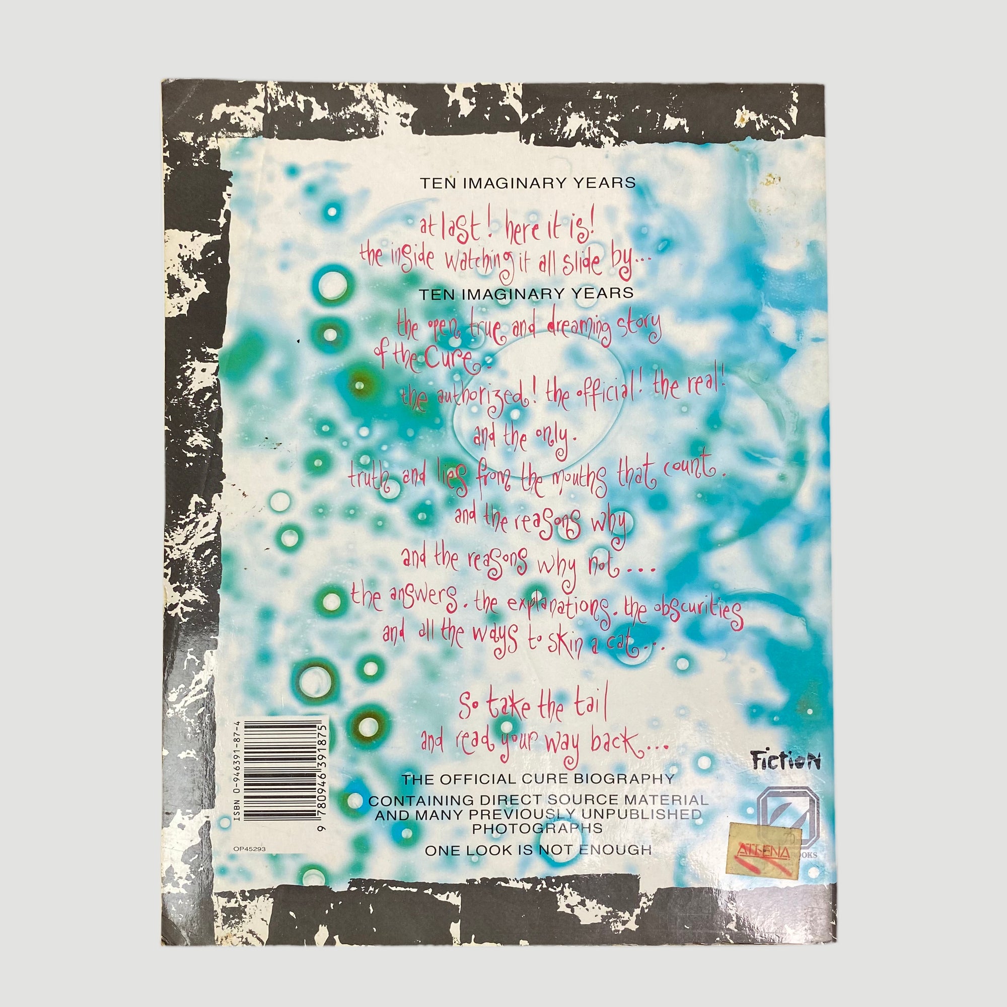 1987 The Cure: Ten Imaginary Years UK 1st Edition