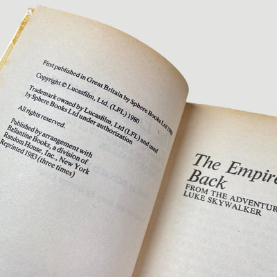 Early 80's Star Wars Novelisation Set