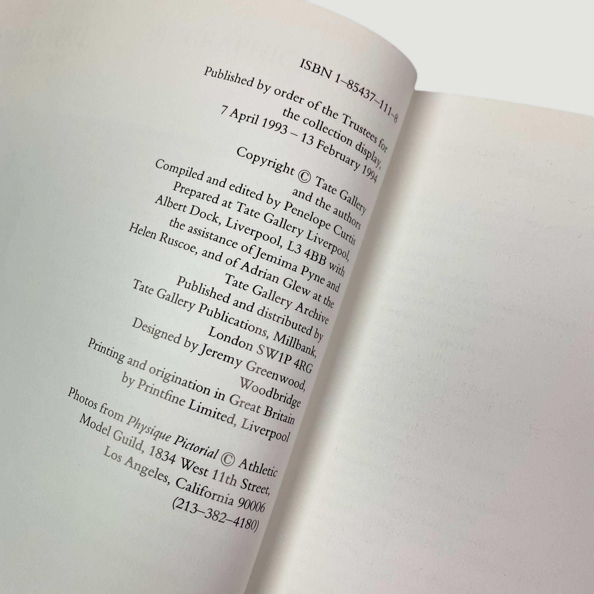 1992 David Hockney Exhibition Catalogue