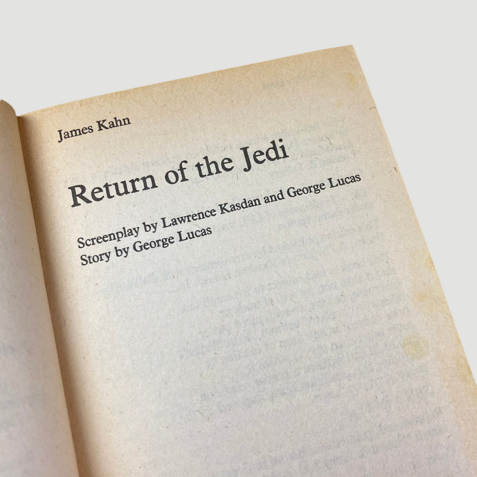 Early 80's Star Wars Novelisation Set