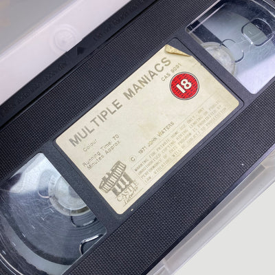 1990 'Multiple Maniacs' VHS