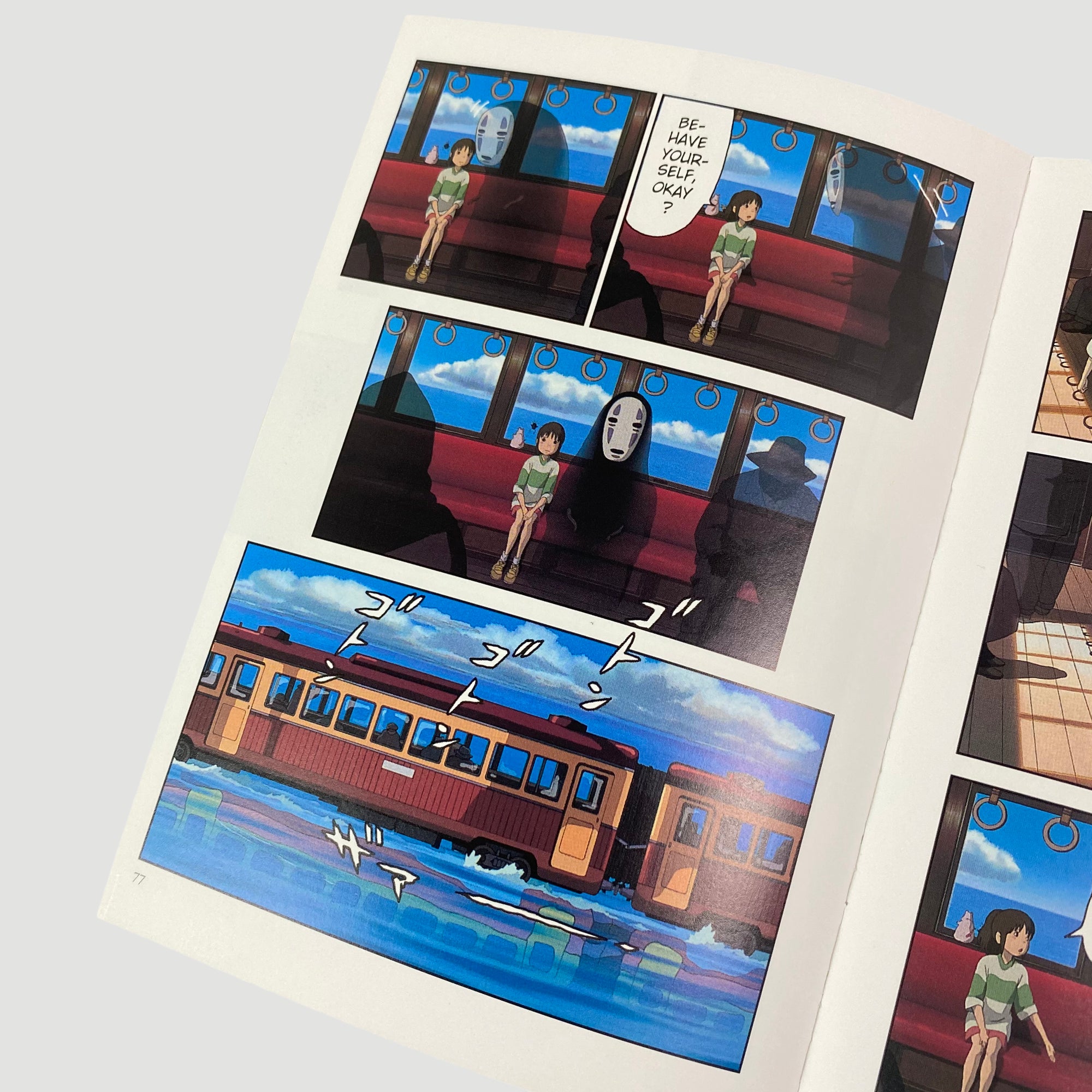 2005 Hayao Miyazaki 'Spirited Away' Volumes 1-5