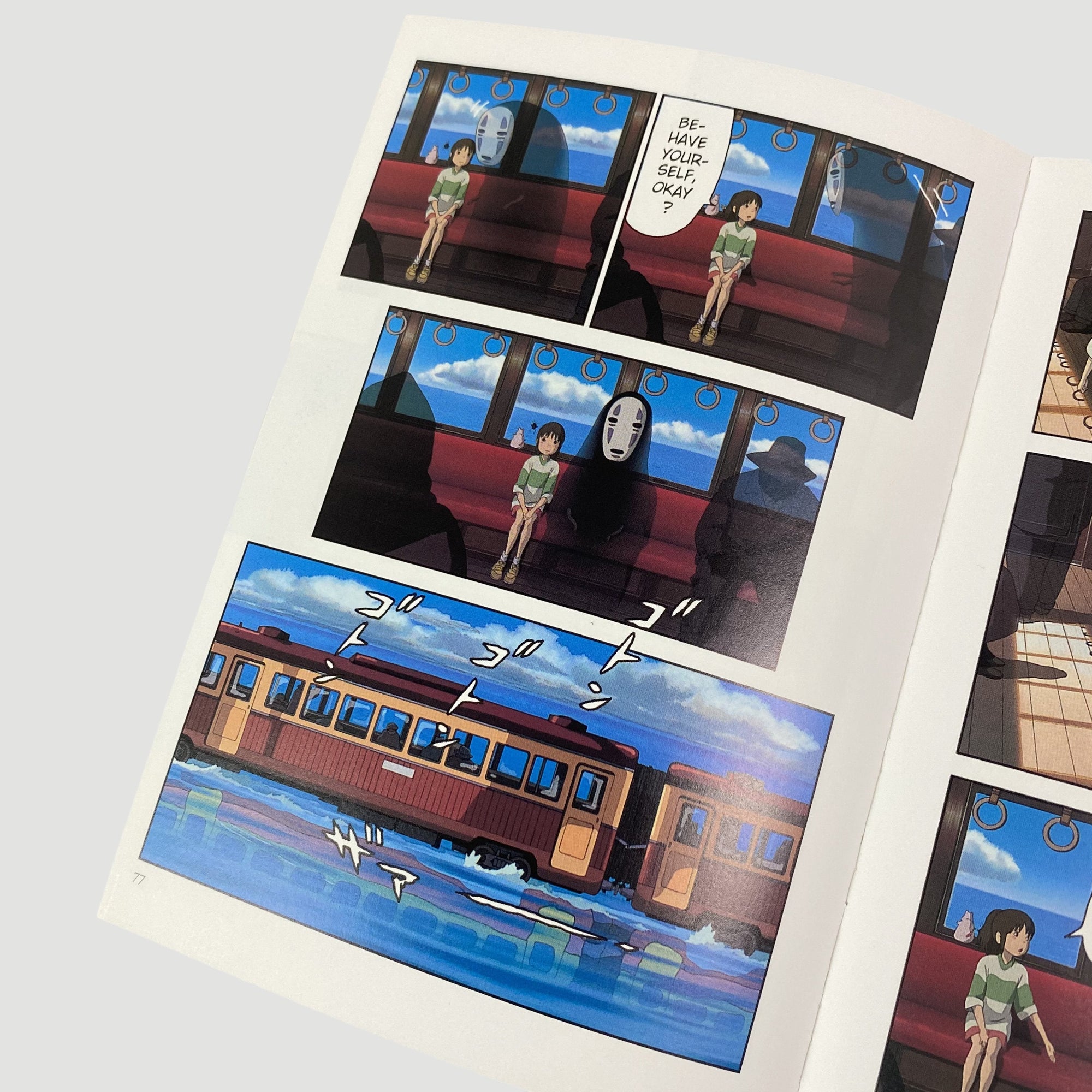 2005 Hayao Miyazaki 'Spirited Away' Volumes 1-5