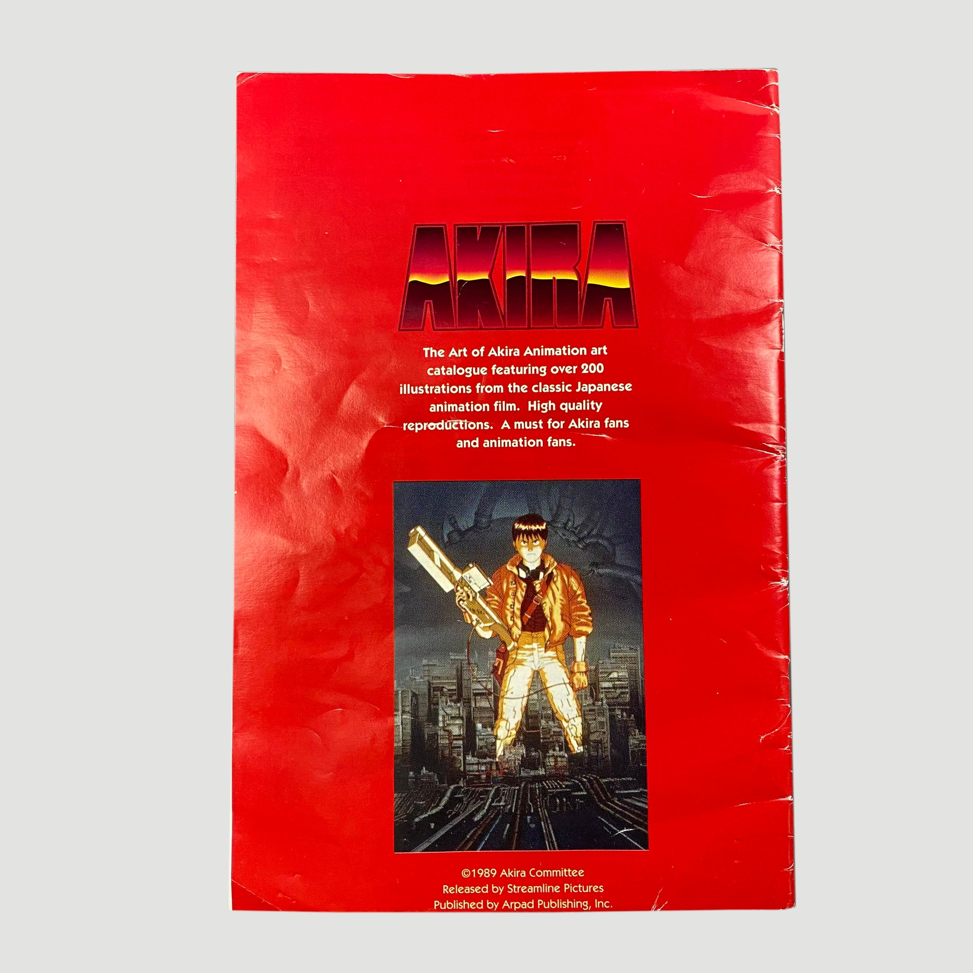 1989 Carl Macek 'The Art Of Akira, Volume 1' Catalogue