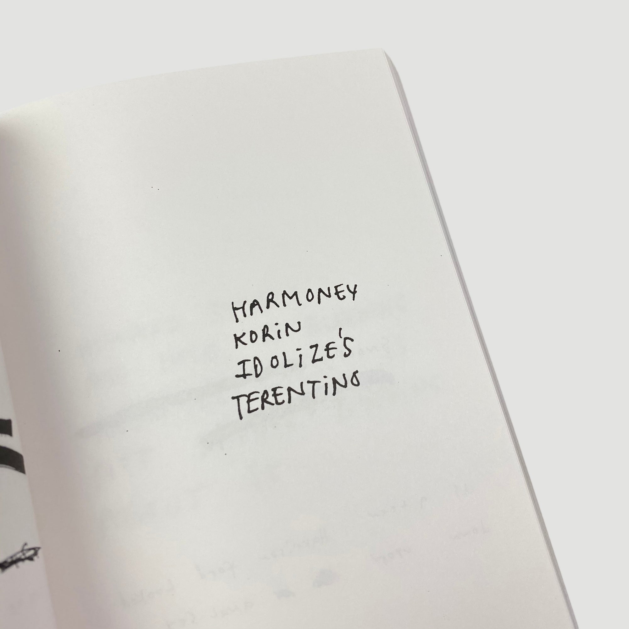 2008 Harmony Korine 'The Collected Fanzines'