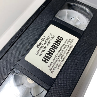 1987 Brian Eno 'Mistaken Memories of Mediaeval Manhattan' VHS