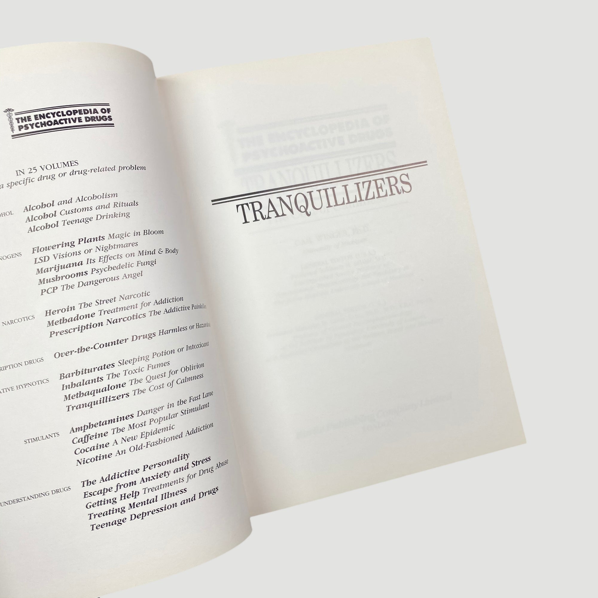 1986 'Tranqulizers: The Tranquil Trap'