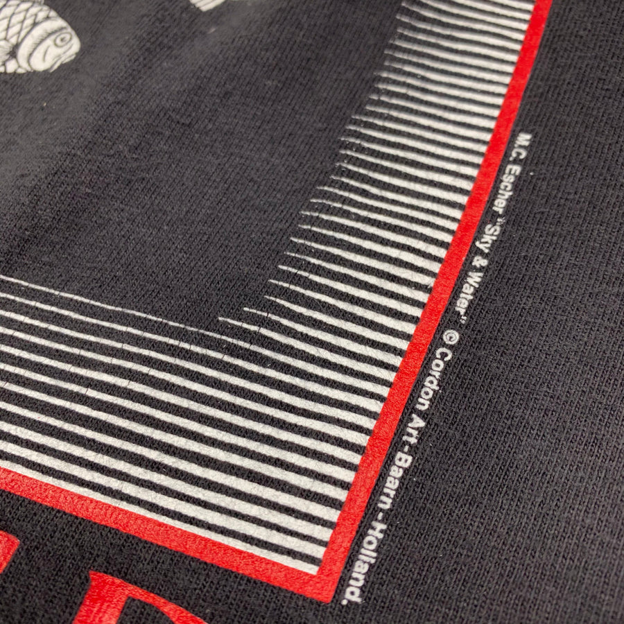 Early 90's M.C. Escher 'Sky & Water' T-Shirt