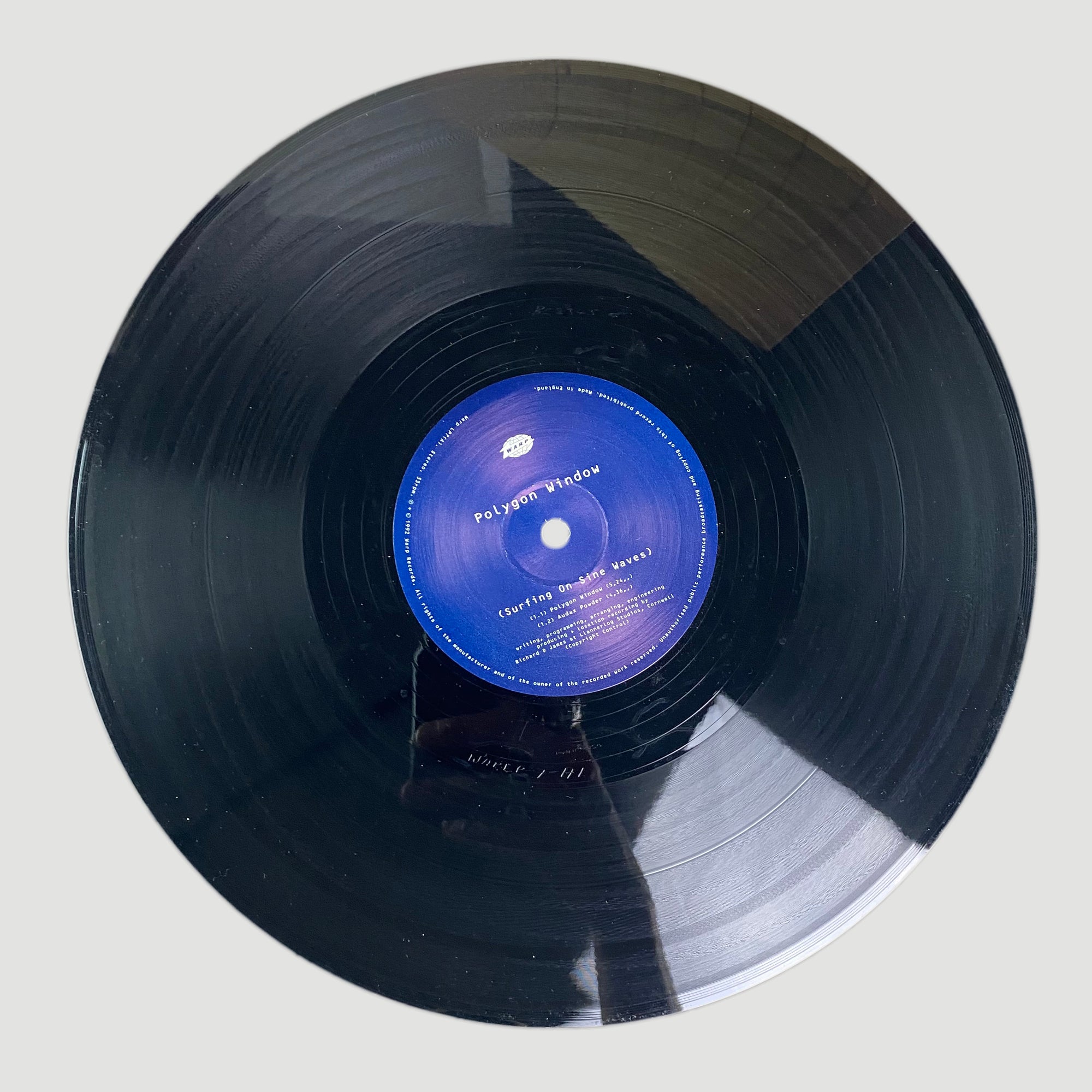 1993 Polygon Window Surfing on Sine Waves 1st UK Press 2LP Gatefold