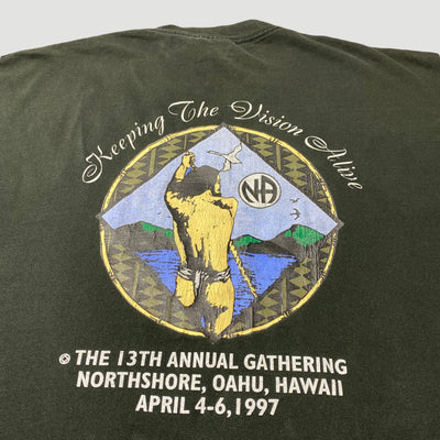 1997 Narcotics Anonymous 'Keeping The Vision Alive' T-Shirt