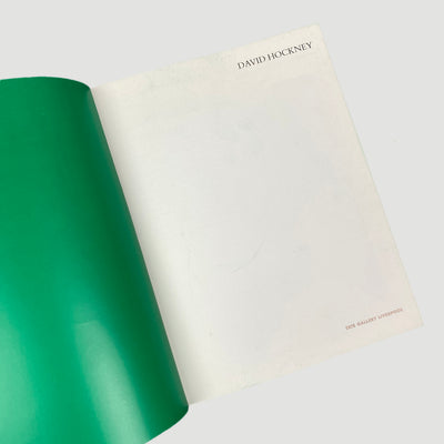 1992 David Hockney Exhibition Catalogue