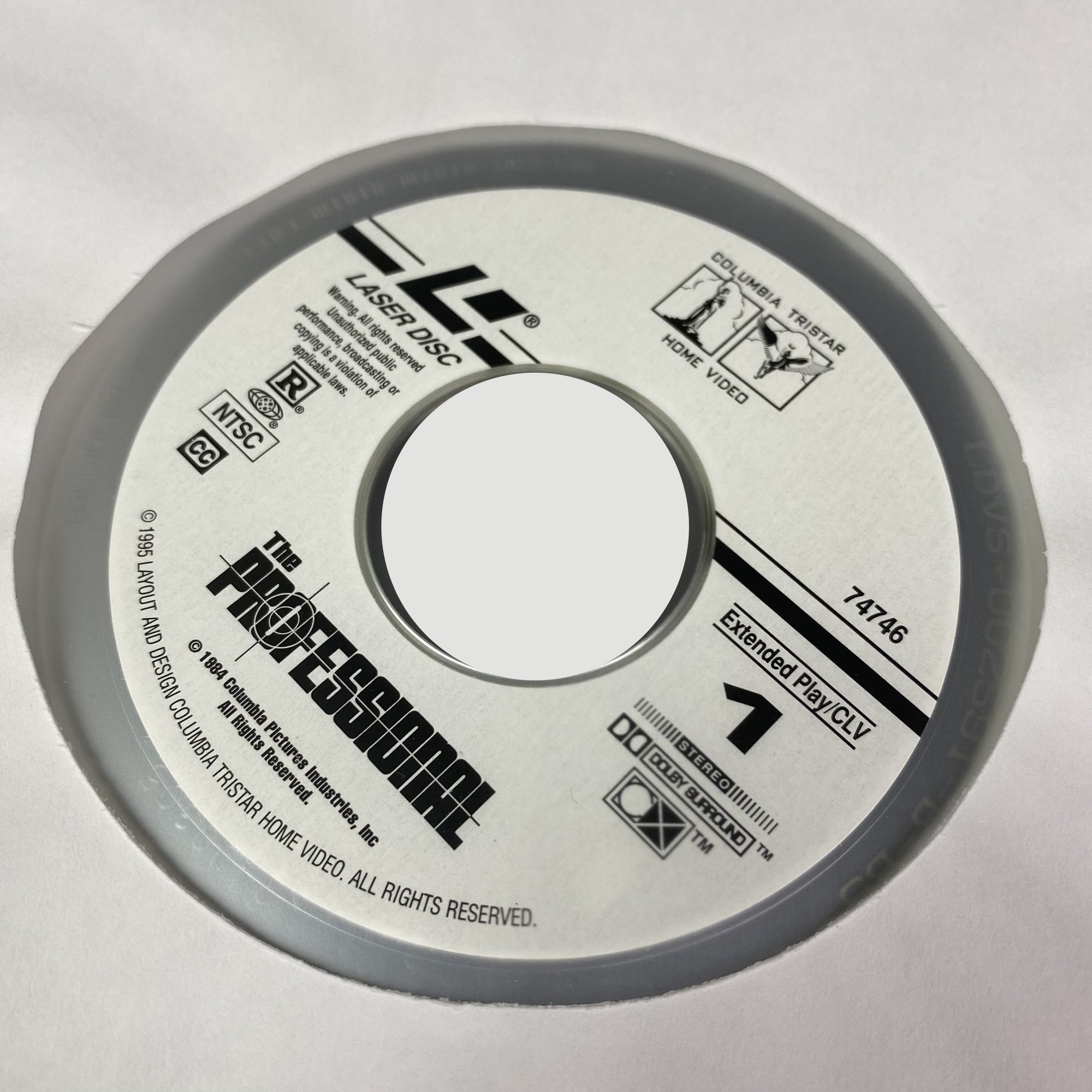 1995 Leon the Professional US Laserdisc