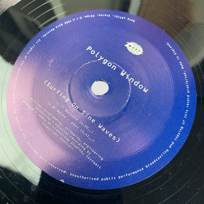 1993 Polygon Window Surfing on Sine Waves 1st UK Press 2LP Gatefold