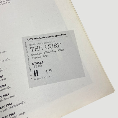 1988 The Cure A Visual Documentary