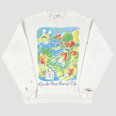90's Get The Best Out Of Life Sweatshirt
