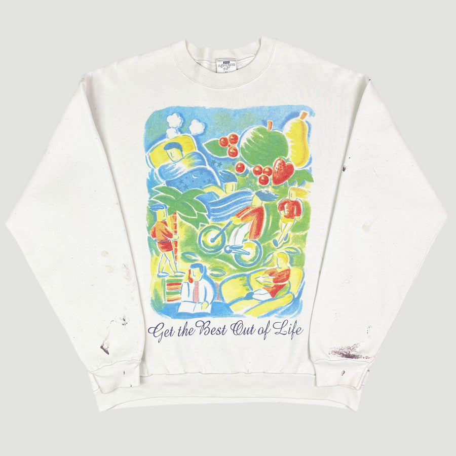 90's Get The Best Out Of Life Sweatshirt