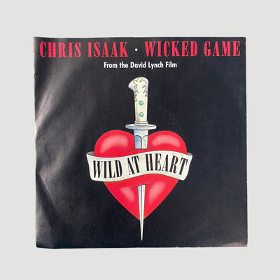 1990 Chris Isaak Wicked Game Wild at Heart 7" Single