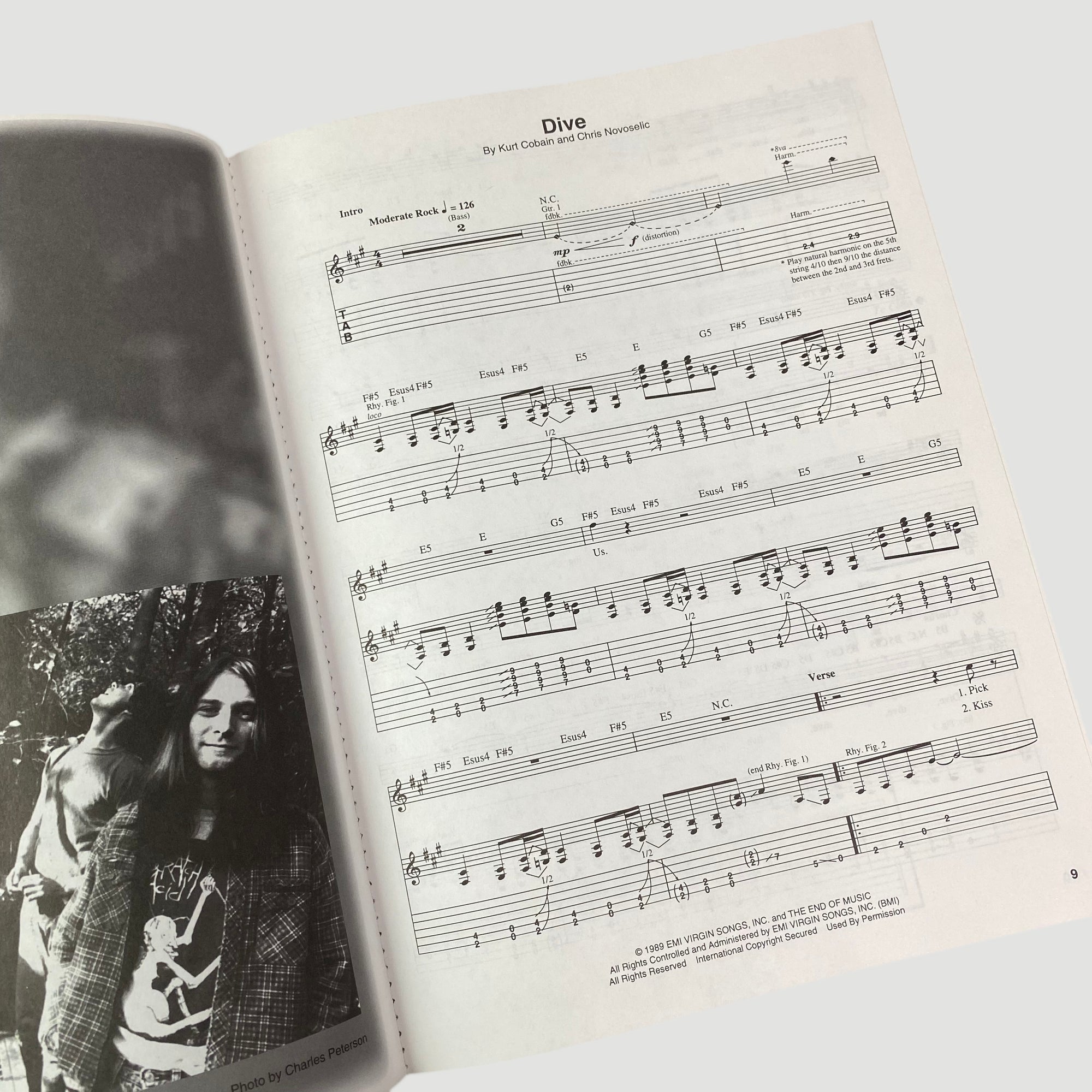 1995 Nirvana Incesticide Tab Book