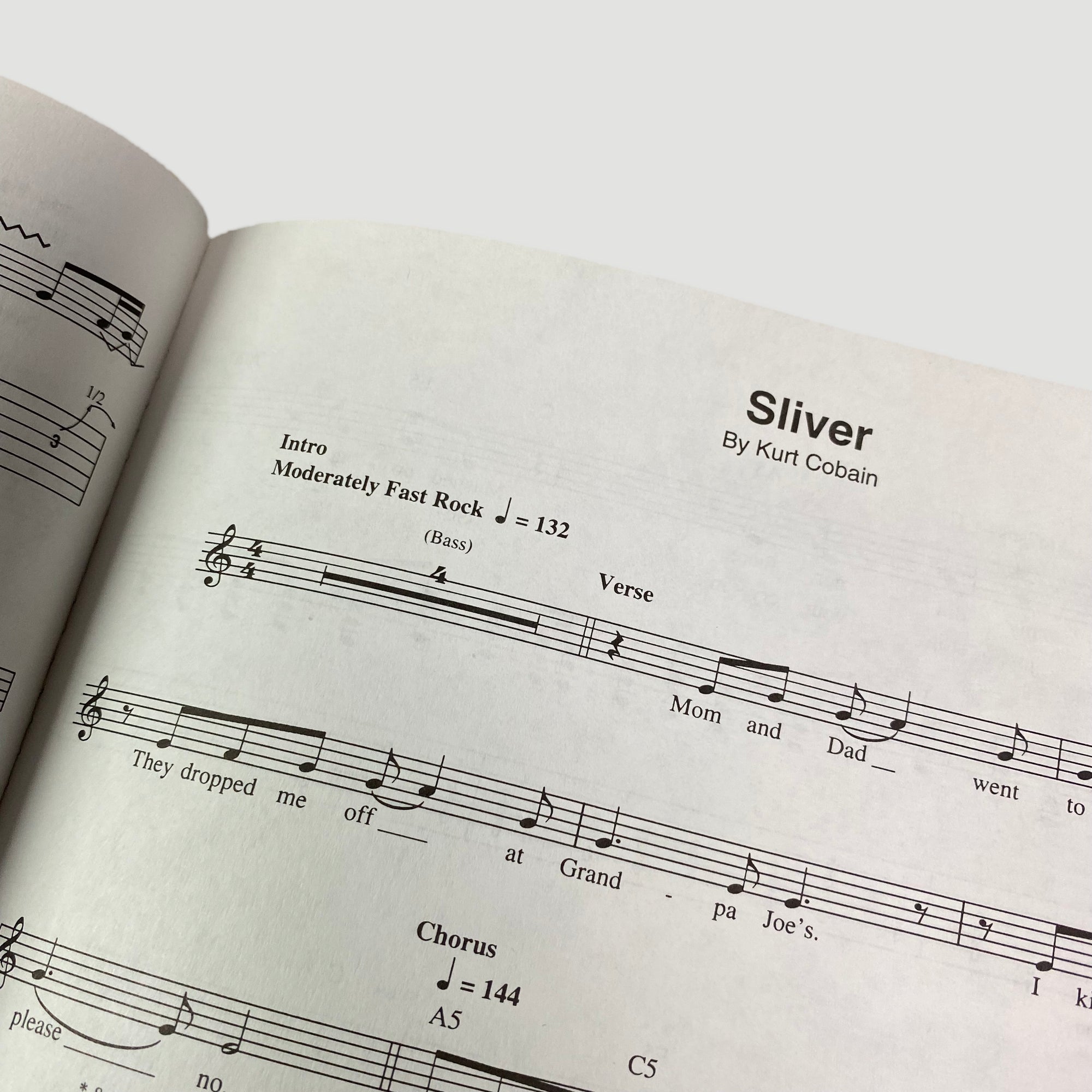 1995 Nirvana Incesticide Tab Book