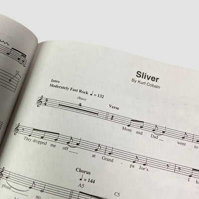 1995 Nirvana Incesticide Tab Book